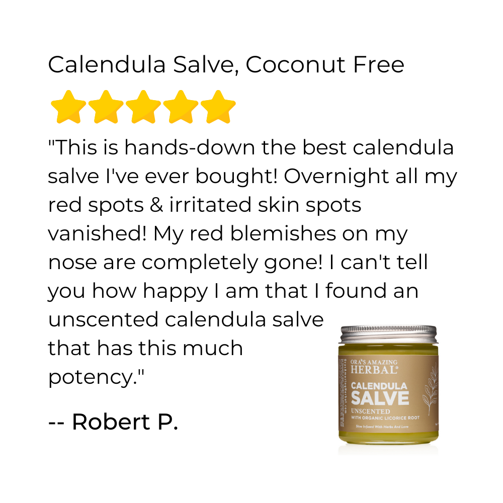 Calendula Salve with Licorice Root and Castor Oil