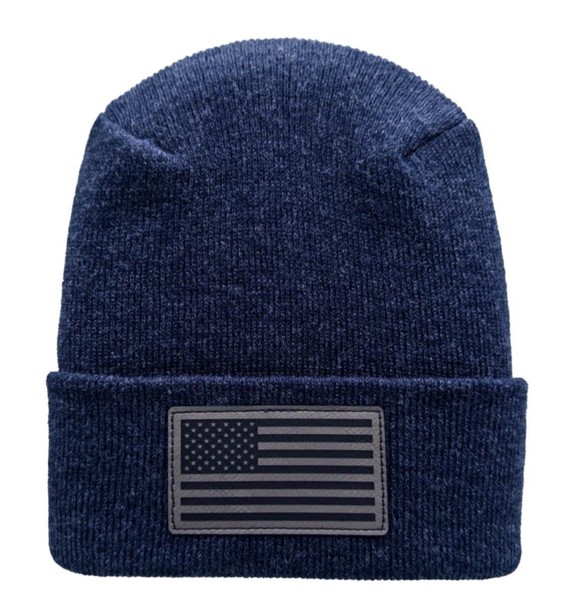Patented H Stitch Beanie, American Flag Beanie