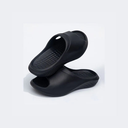 Open Toe Platform Slippers
