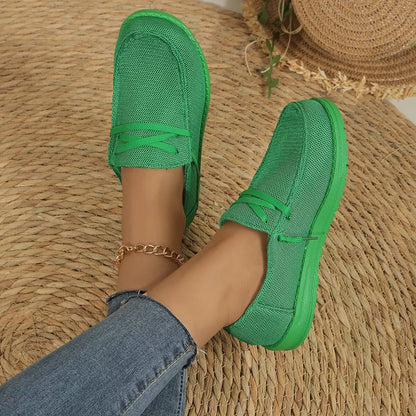 Round Toe Slip-Ons