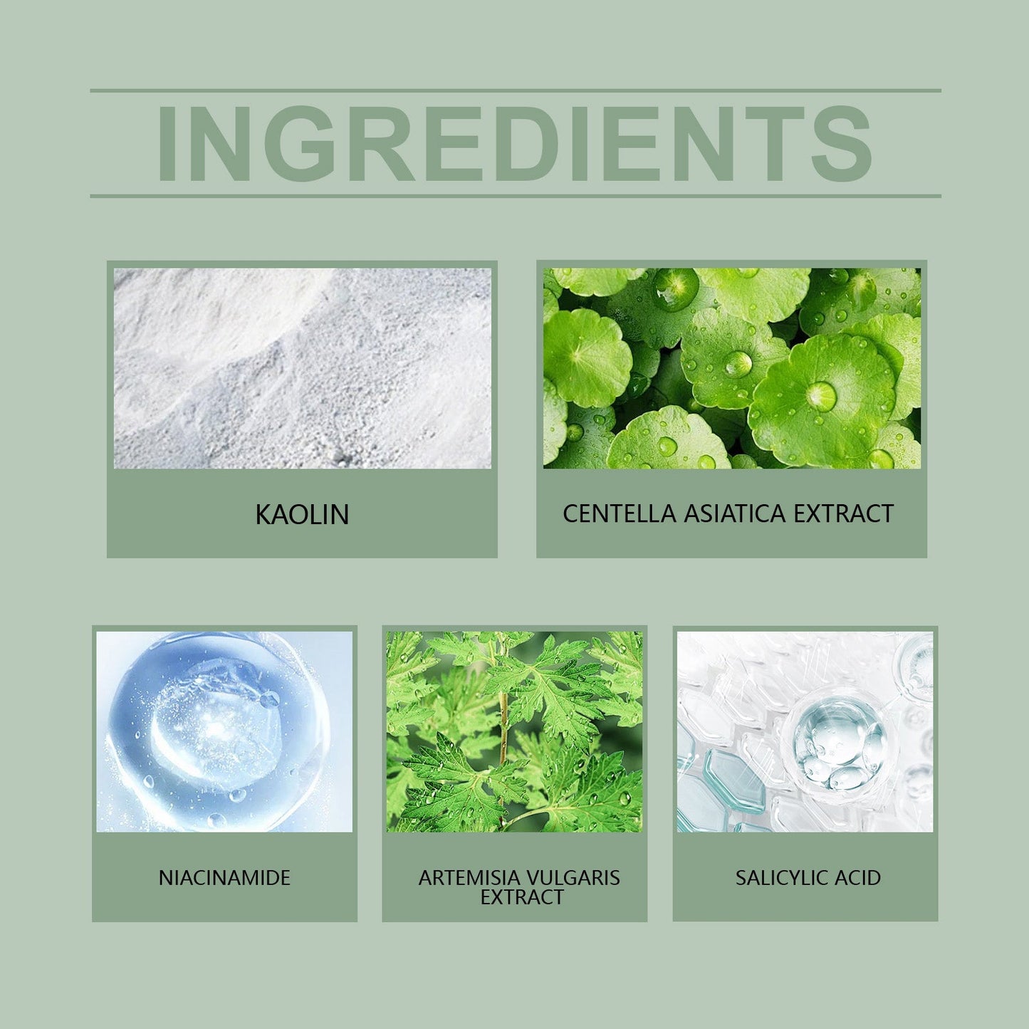 Hoygi Moxa Mud Mask Stick Deeply Cleans Pores, Brightening Skin, Firming, Smoothing And Refreshing Mask Stick