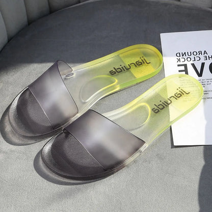 Open Toe Flats Slippers
