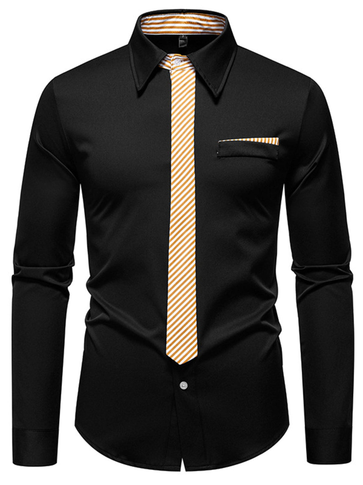 Men's Button Up Long Sleeve Shirt