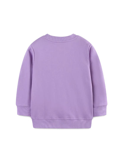 Children's Dinosaur Graphic Round Neck Sweatshirt