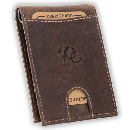 Leather Money Clip Bifold