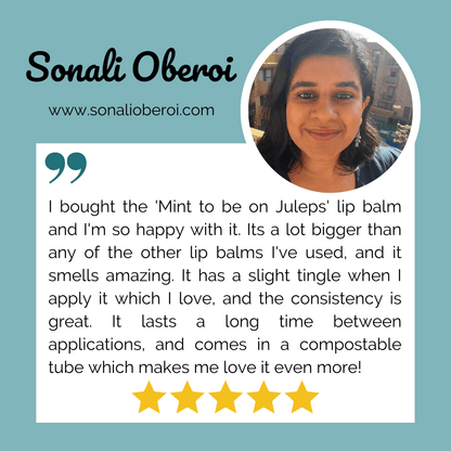 Mint to be on Juleps - No-Melt Beeswax Lip Balm