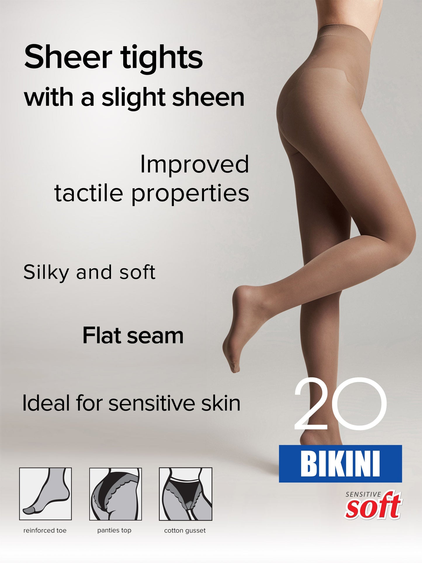 Tights Conte Bikini 20 Den - Ajour Top