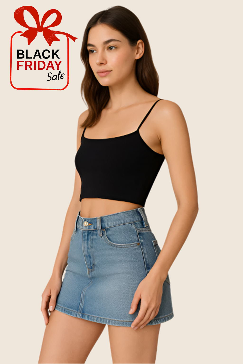 Rebel Denim Skirt