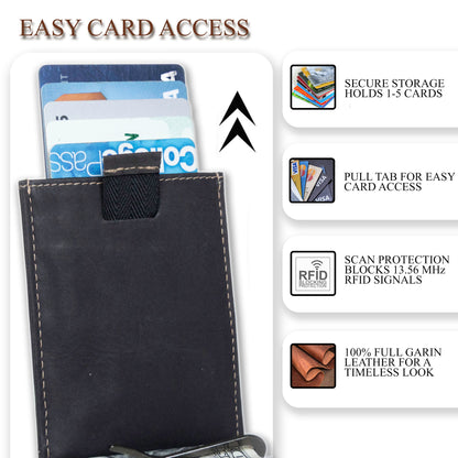 Leather Money Clip Bifold