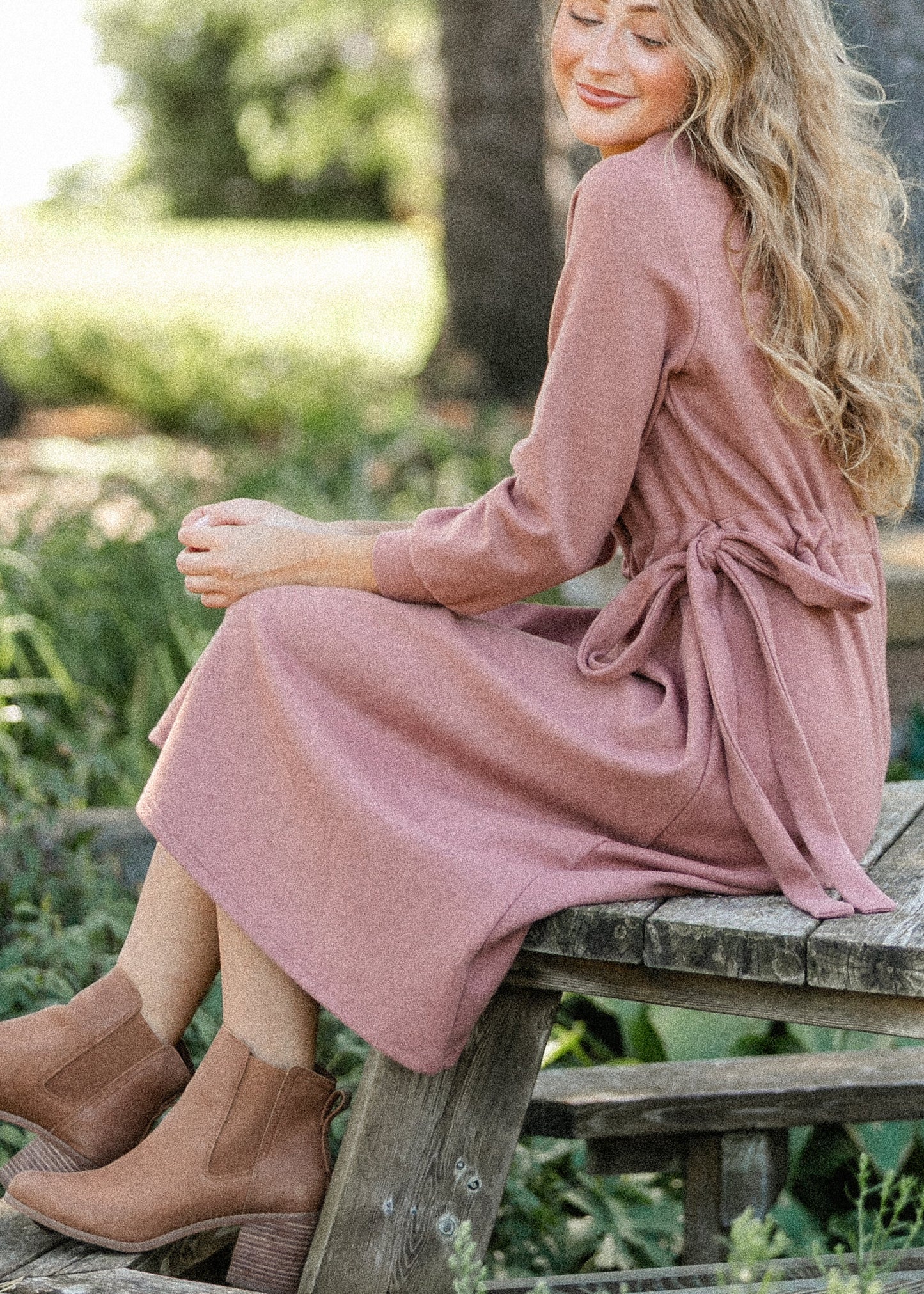 Blair Long Sleeve Midi Dress
