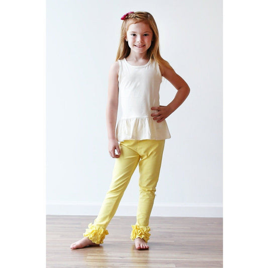 Girls Ruffled Icing Pants