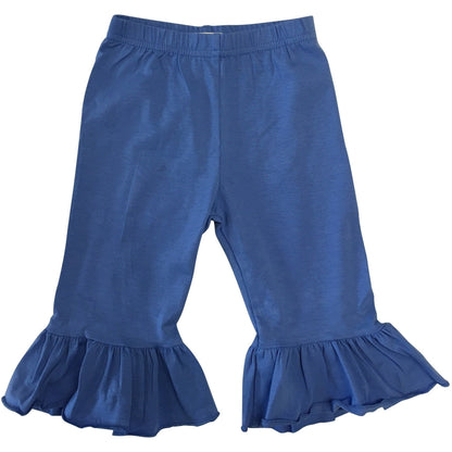 Girls Single Ruffle Pants - Several Colors