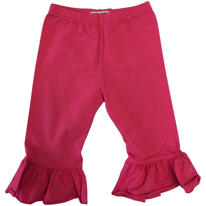 Girls Single Ruffle Pants - Several Colors