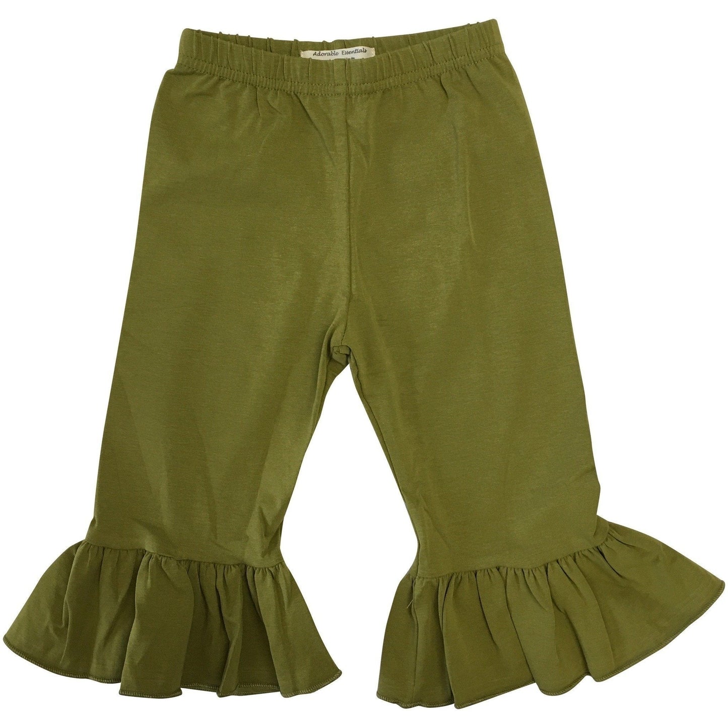 Girls Single Ruffle Pants - Several Colors