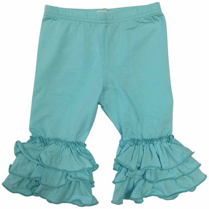 Triple Ruffle Capri