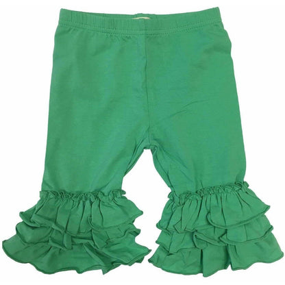 Triple Ruffle Capri