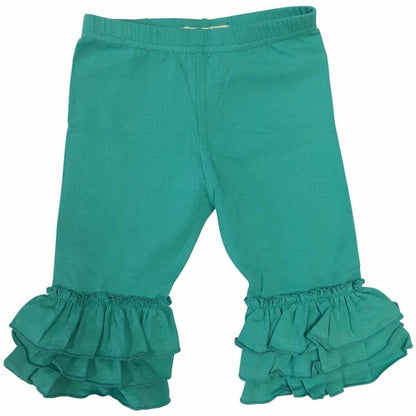 Triple Ruffle Capri