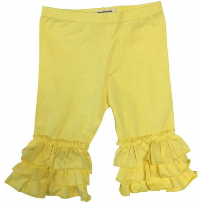 Triple Ruffle Capri