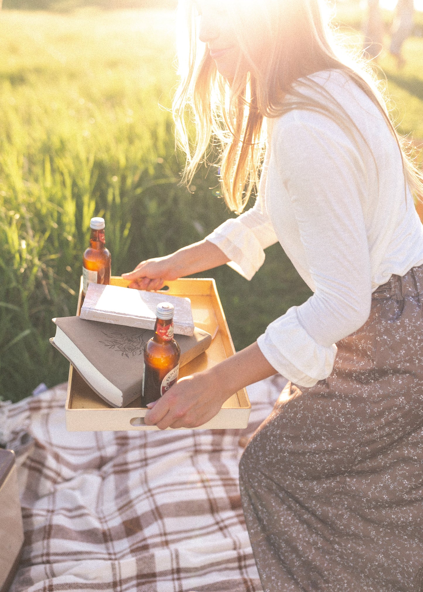 Braylyn Floral Midi Skirt