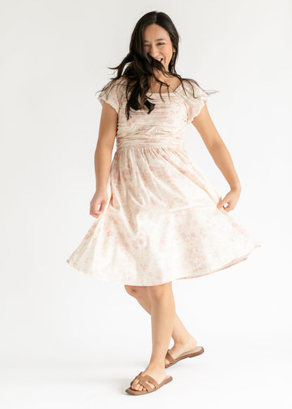 Brienna Cap Sleeve Dress - FINAL SALE