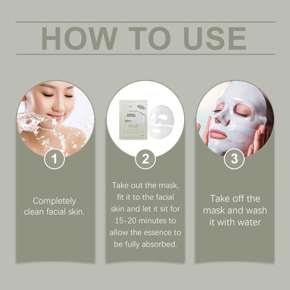 Hoygi Collagen Moisturizing Mask (Bag) Firming Skin Care Moisturizing Hydrating And Nourishing Facial Lifting Care Mask