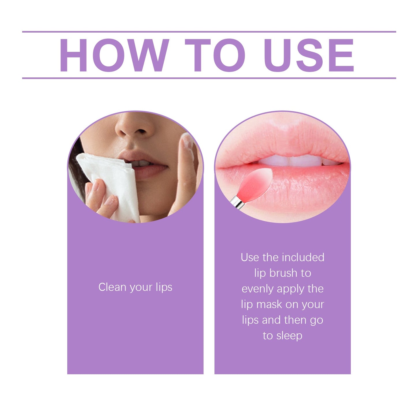Jaysuing Grape Sleep Lip Mask, Gentle Nourishing Lip Color Bright Moisturizing Lip Skin Moisturizing Lip Mask