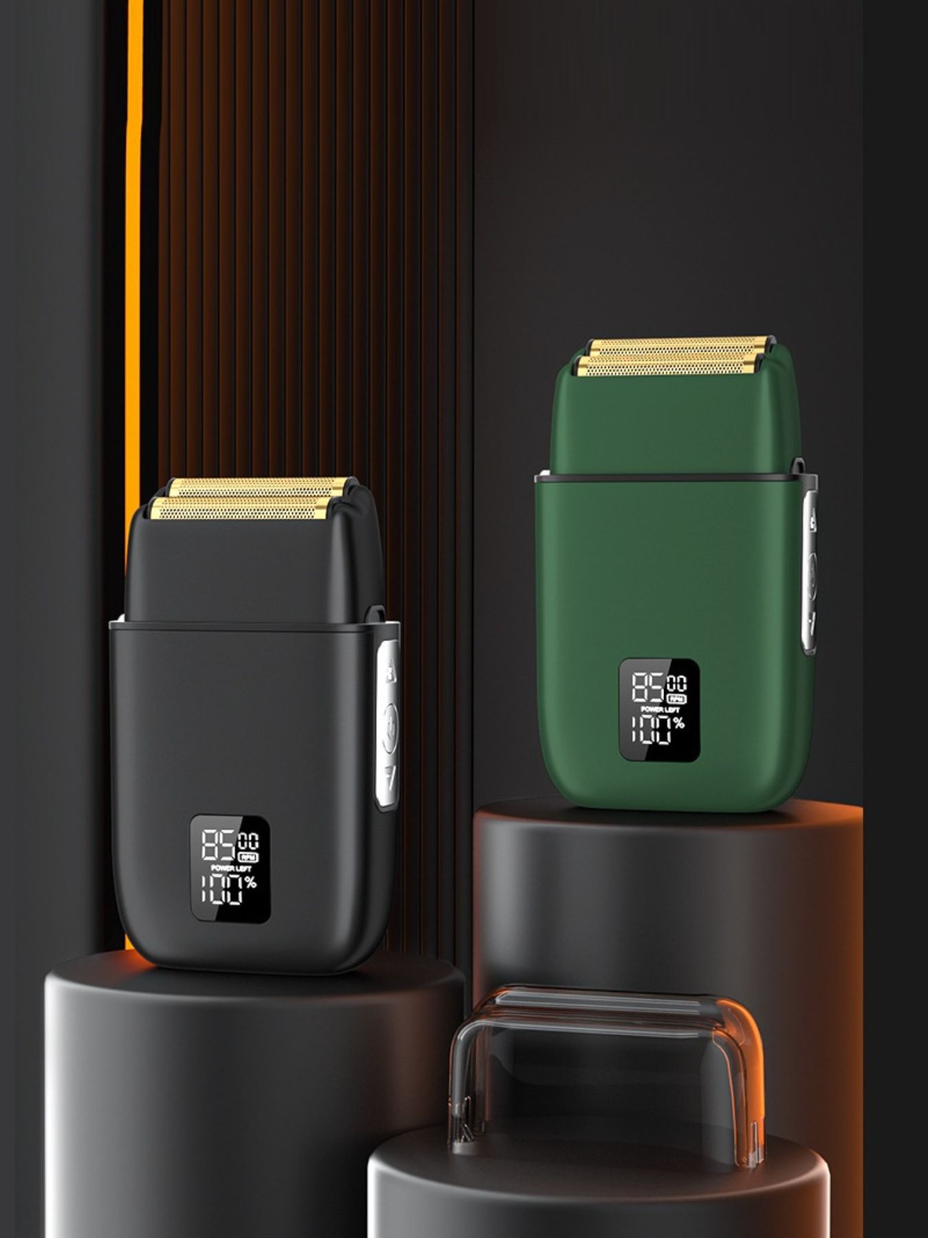 Portable Mini Shaver with LED Display