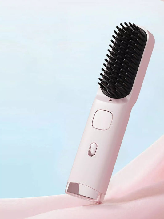 Portable Heated Hair Straightening Comb