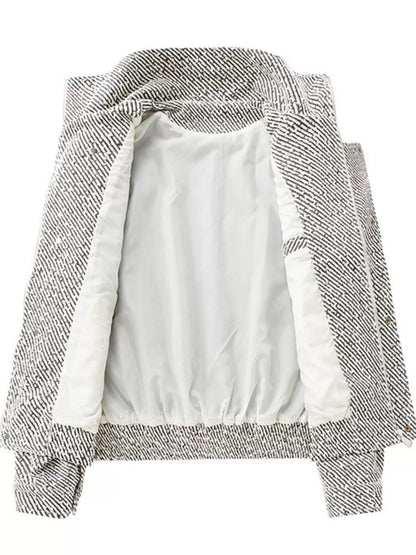 Men's Plus Size Snap Down Long Sleeve Jacket