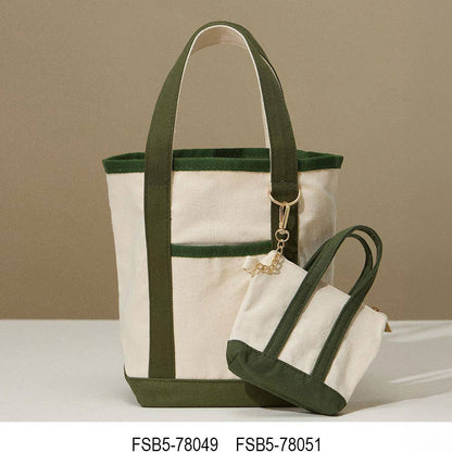 Small Canvas Boat Tote