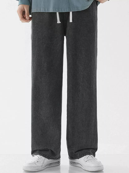 Men's Full Size Wide Leg Jeans Plus Size