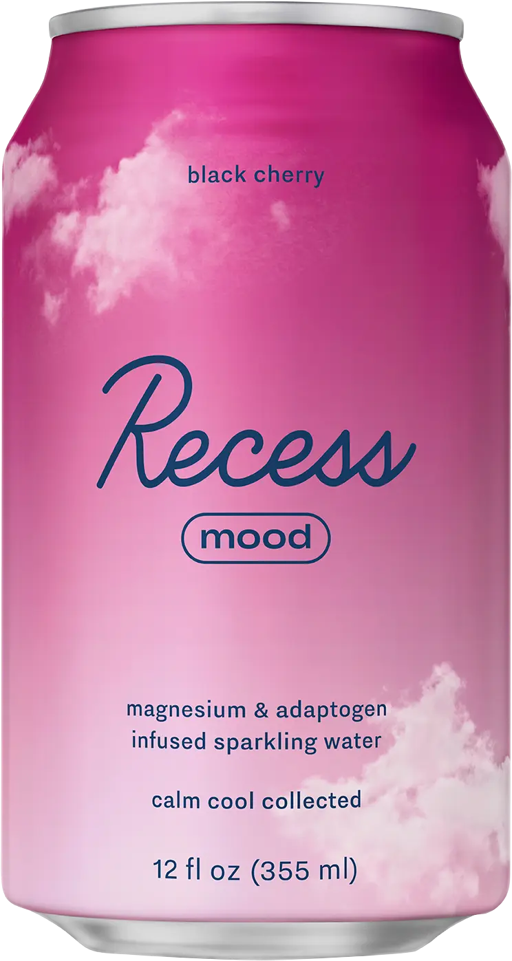 Recess - Sparkling Water Black Cherry Magnsm - Case Of 12-12 fl oz
