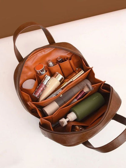 Top Handle Makeup Handbag
