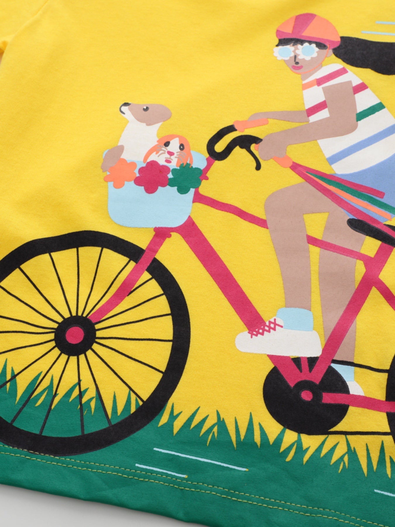 Children's Bicycle Graphic Short Sleeve T-Shirt