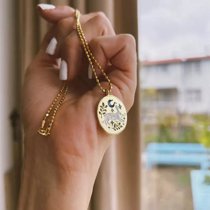 Stainless Steel Pendant Necklace
