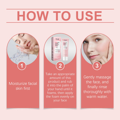 Hoygi Pore Cleansing Cleanser Cleans Impurities From The Face, Moisturizes The Skin And Is Gentle And Moisturizing