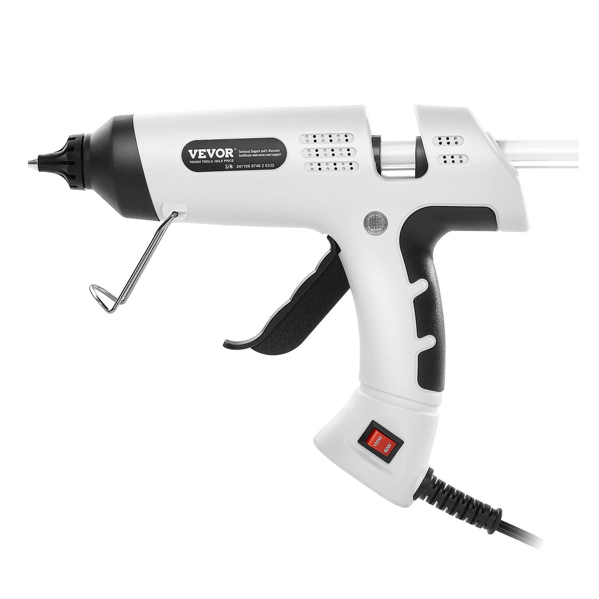 VEVOR Hot Glue Gun, Dual Power, Mini Hot Glue Gun With 20 Premium Glue Sticks And Oxford Cloth Bag, Fast Preheating & High Temp Melt Glue Gun For Crafts, Arts, DIY, Quick Home Repairs, White