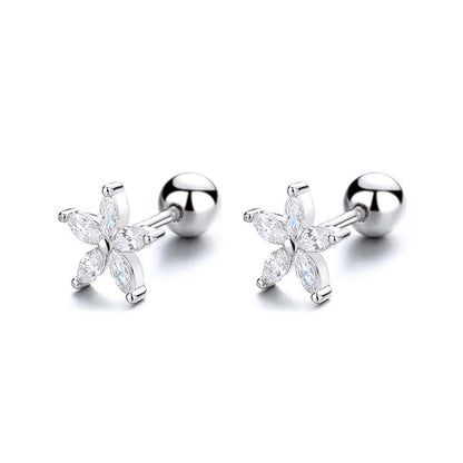 Flower Stud Earrings
