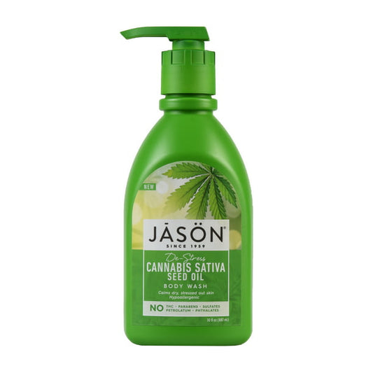Jason Cannabis Sativa Seed Oil Body Wash - 30 Fl Oz