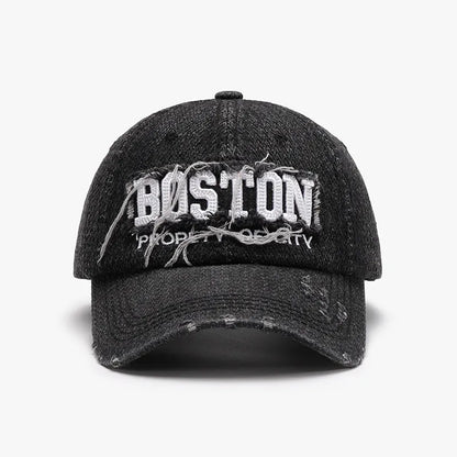 Letter Adjustable Cotton Baseball Cap