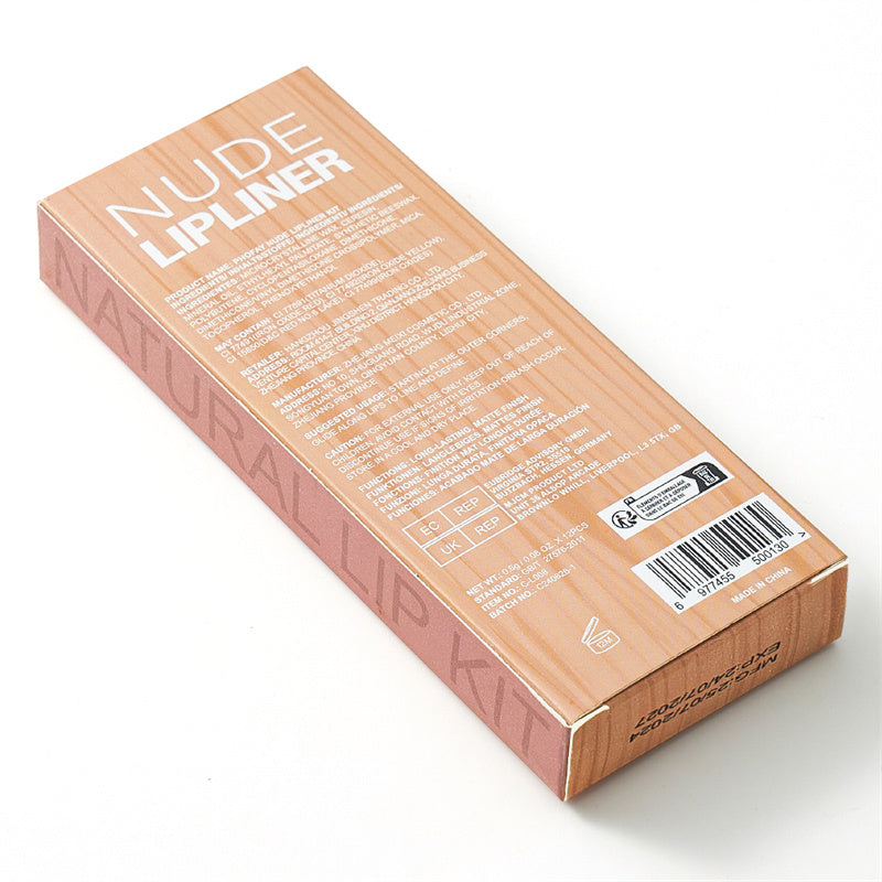 Phofay Long-Lasting Matte Lip Liner Set – 0.8g × 12 pcs