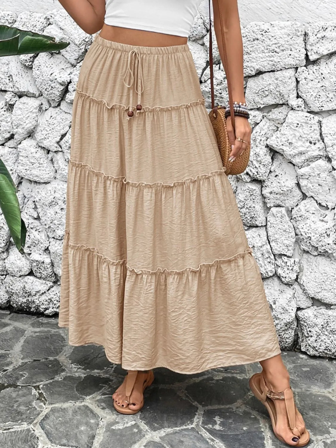 Frill Tiered Skirt