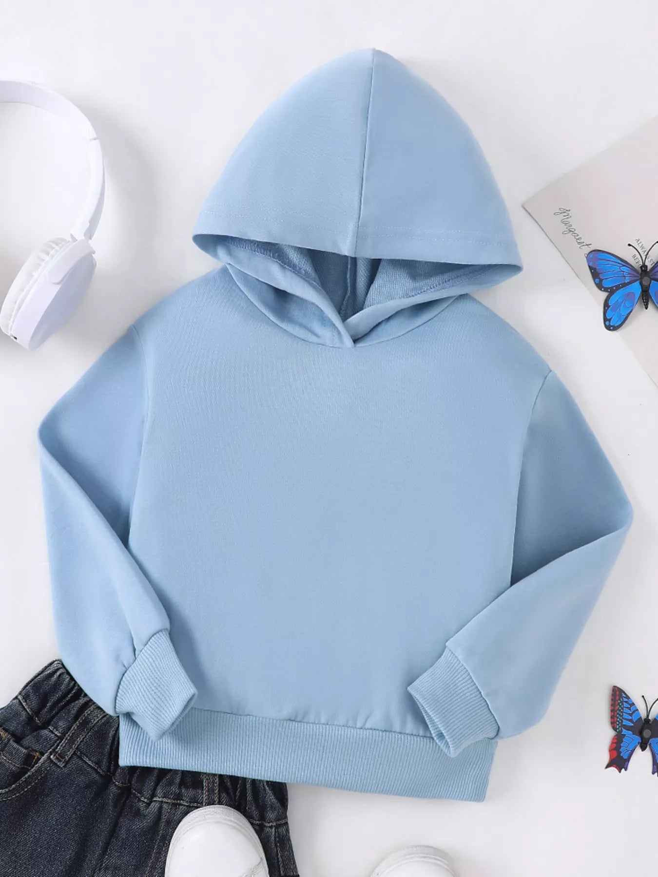 Children's Printed Long Sleeve Hoodie