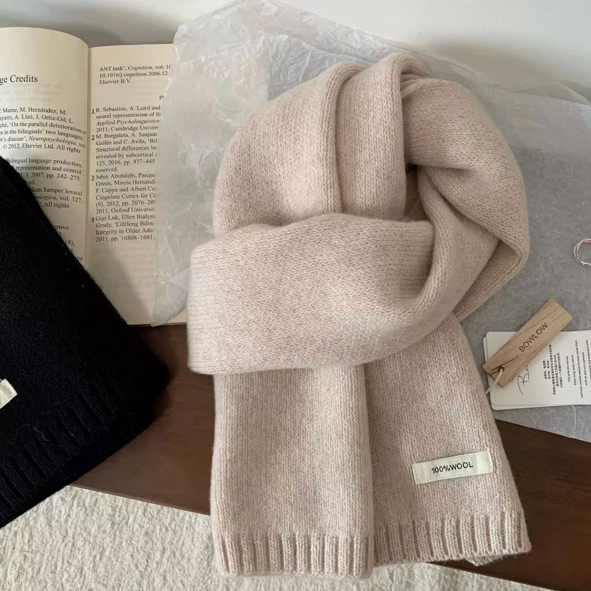 Warm Knitted Scarf