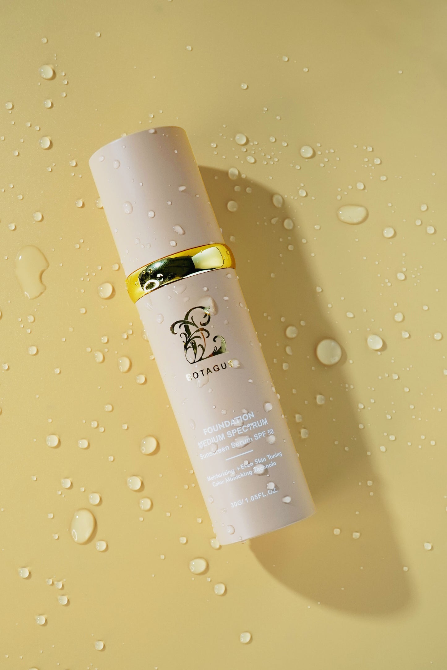 Foundation 4 In 1 Medium Spectrum,,Protecting From Sun With SPF50,For Gym, Sports, Dancing Concealer Coverage Flawless