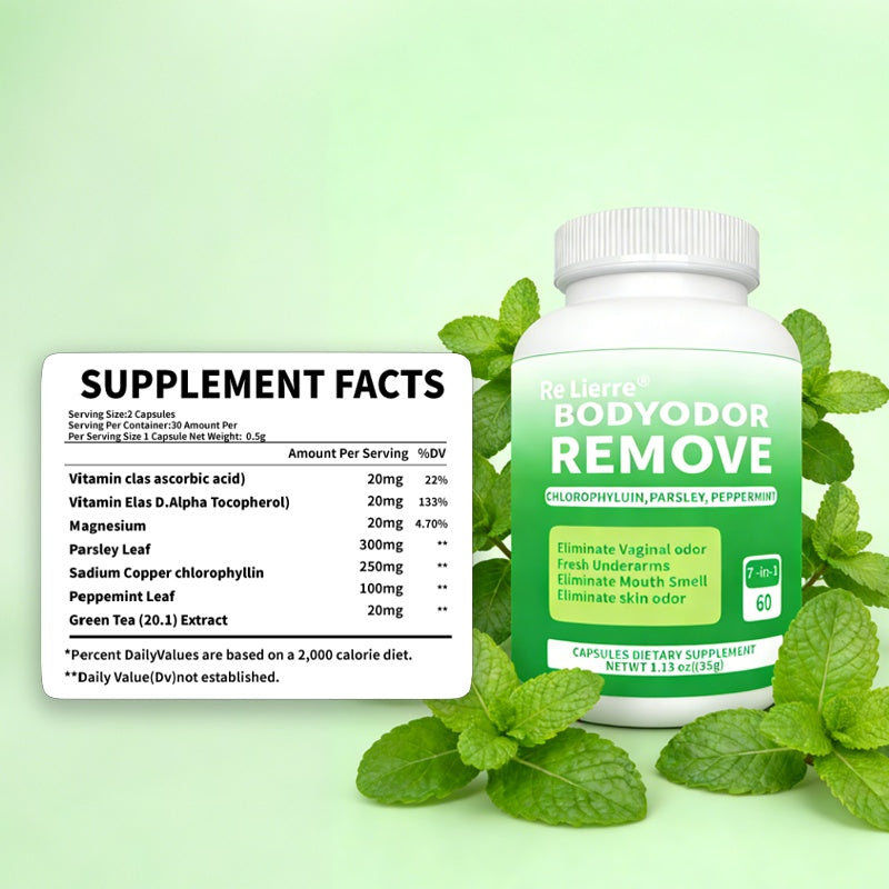 Chlorophyll Odor-reducing Supplement