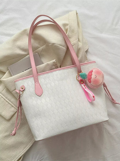 Woven Pattern Tote Bag