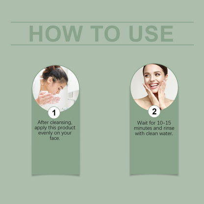 Hoygi Moxa Mud Mask Stick Deeply Cleans Pores, Brightening Skin, Firming, Smoothing And Refreshing Mask Stick