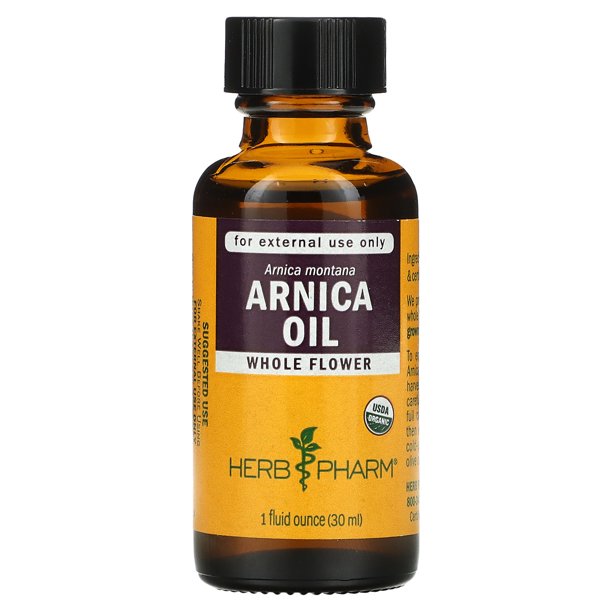 Herb Pharm Arnica Oil for Bruises and Muscle Soreness - 1 Fl Oz