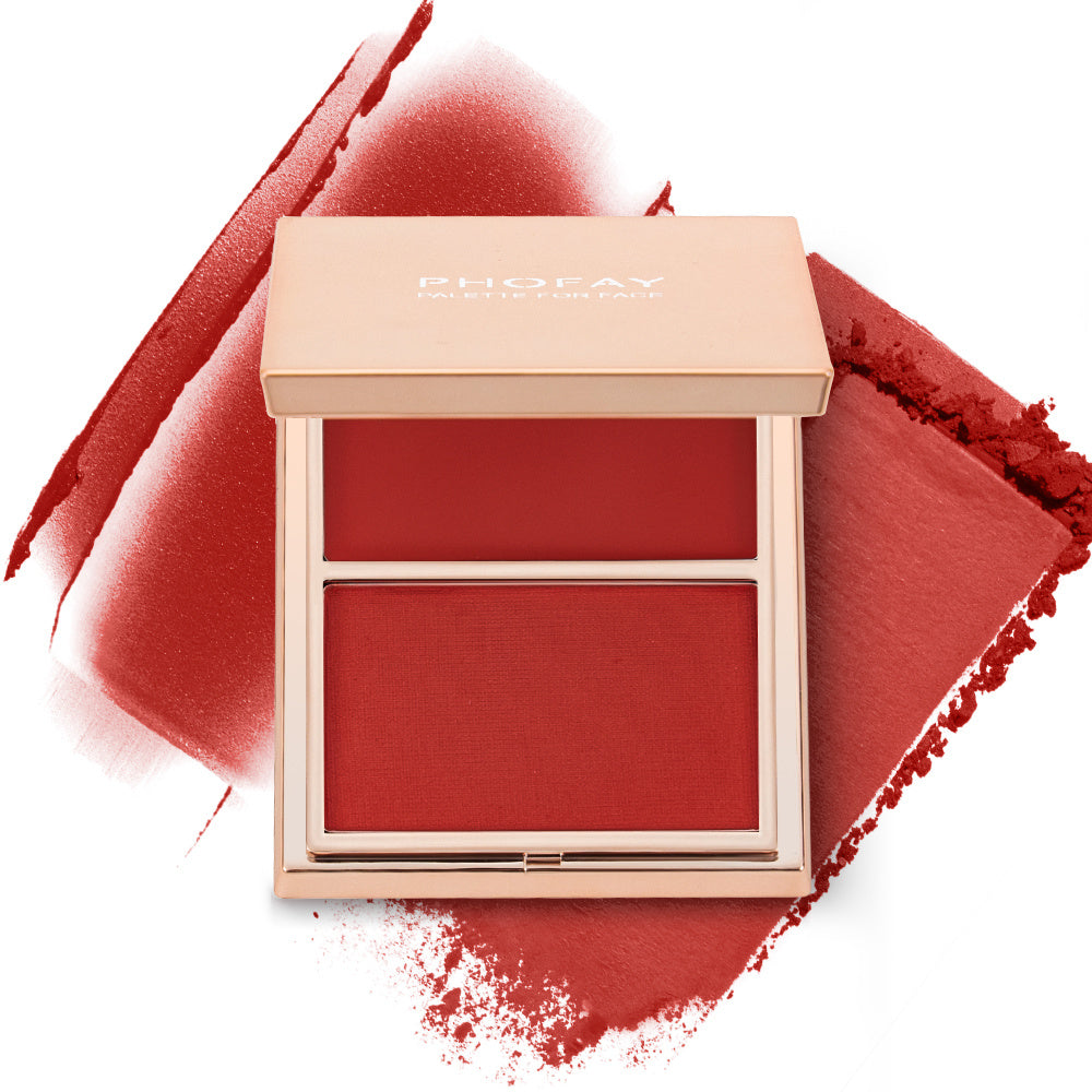 Phofay Double-Take Cream & Powder Blush Duo